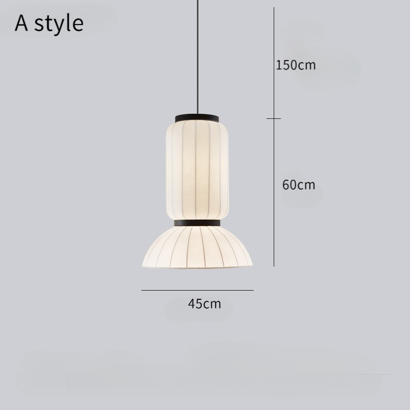 Retro Silk Chandelier for Restaurants