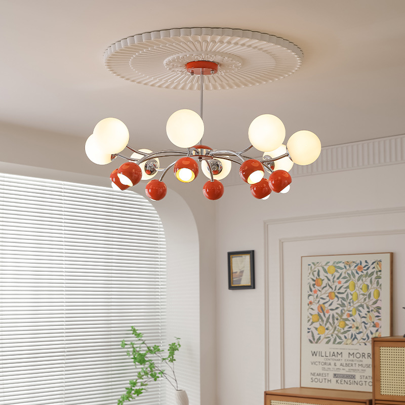 Living Room Chandelier Medieval Bauhaus Cream Style Chandelier