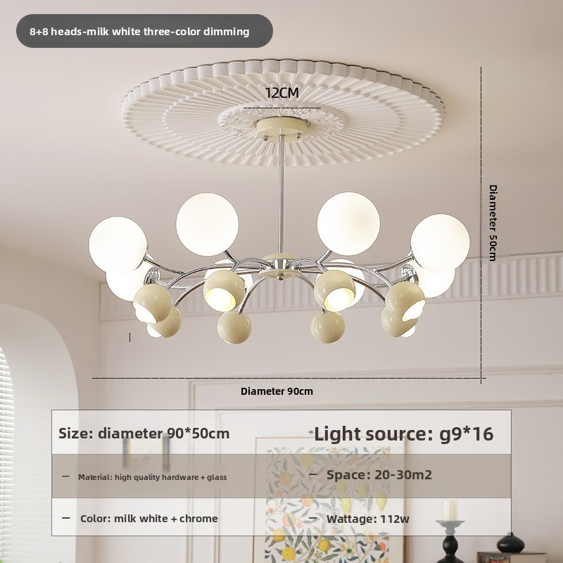 Living Room Chandelier Medieval Bauhaus Cream Style Chandelier