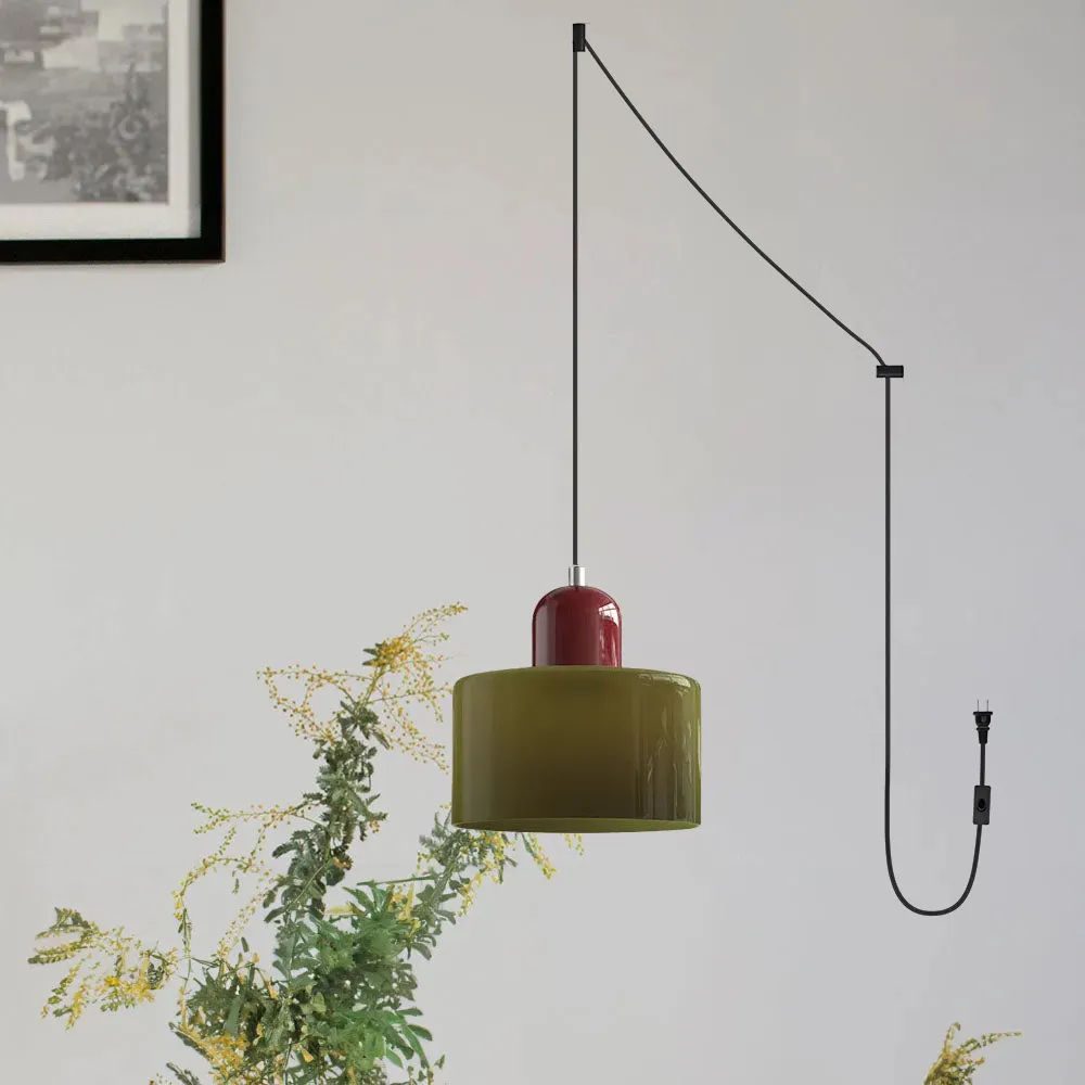 Bauhaus Small Glass Pendant Light-labpiecesign