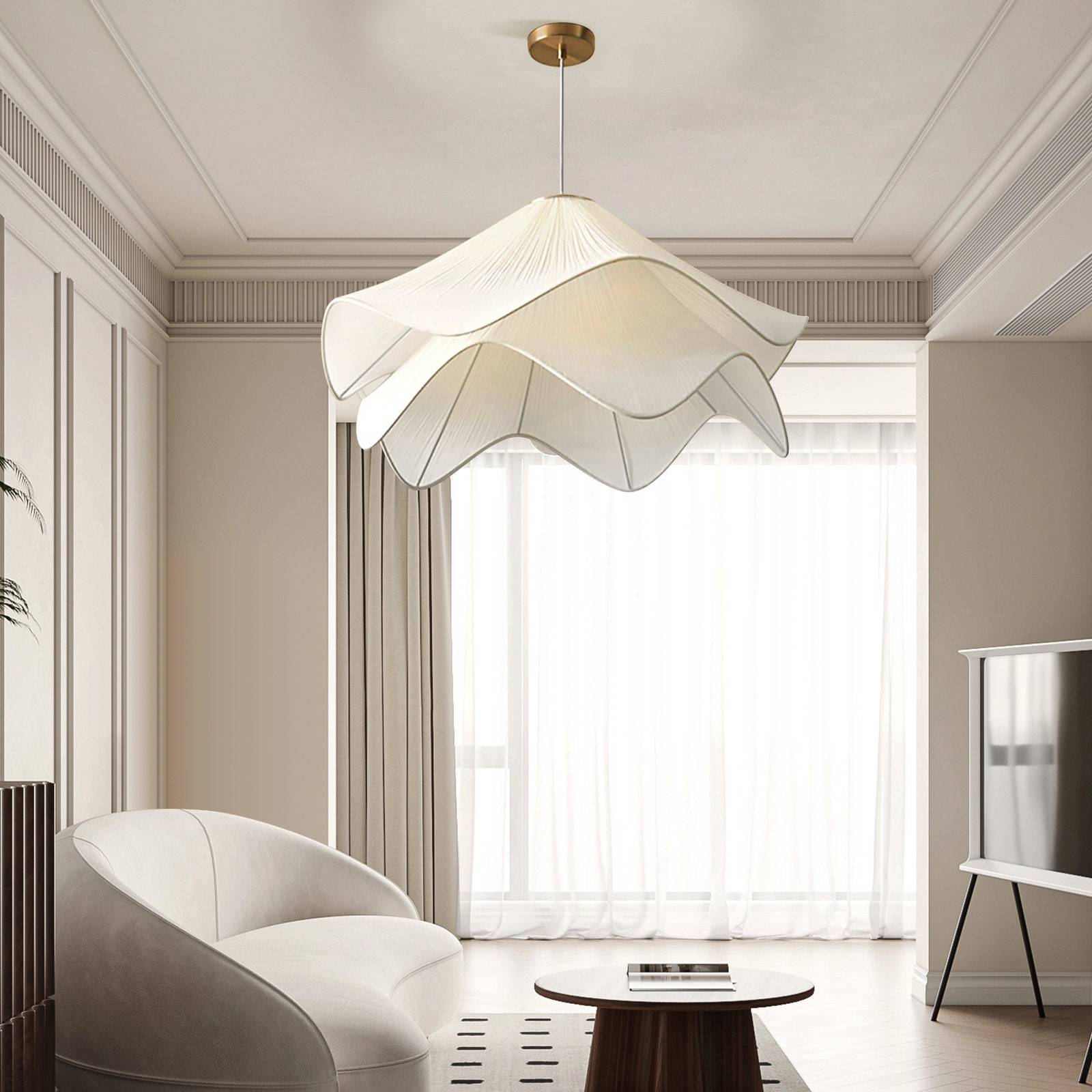 Lia Pendant Light with Shade-labpiecesign