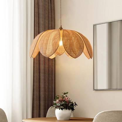 Woven Rattan Lampshade Rattan Pendant Light-labpiecesign