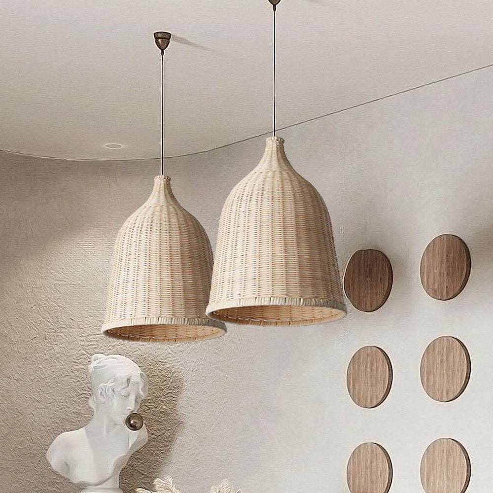 Bacia Rattan Pendant Light-labpiecesign