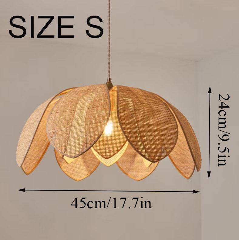 Woven Rattan Lampshade Rattan Pendant Light