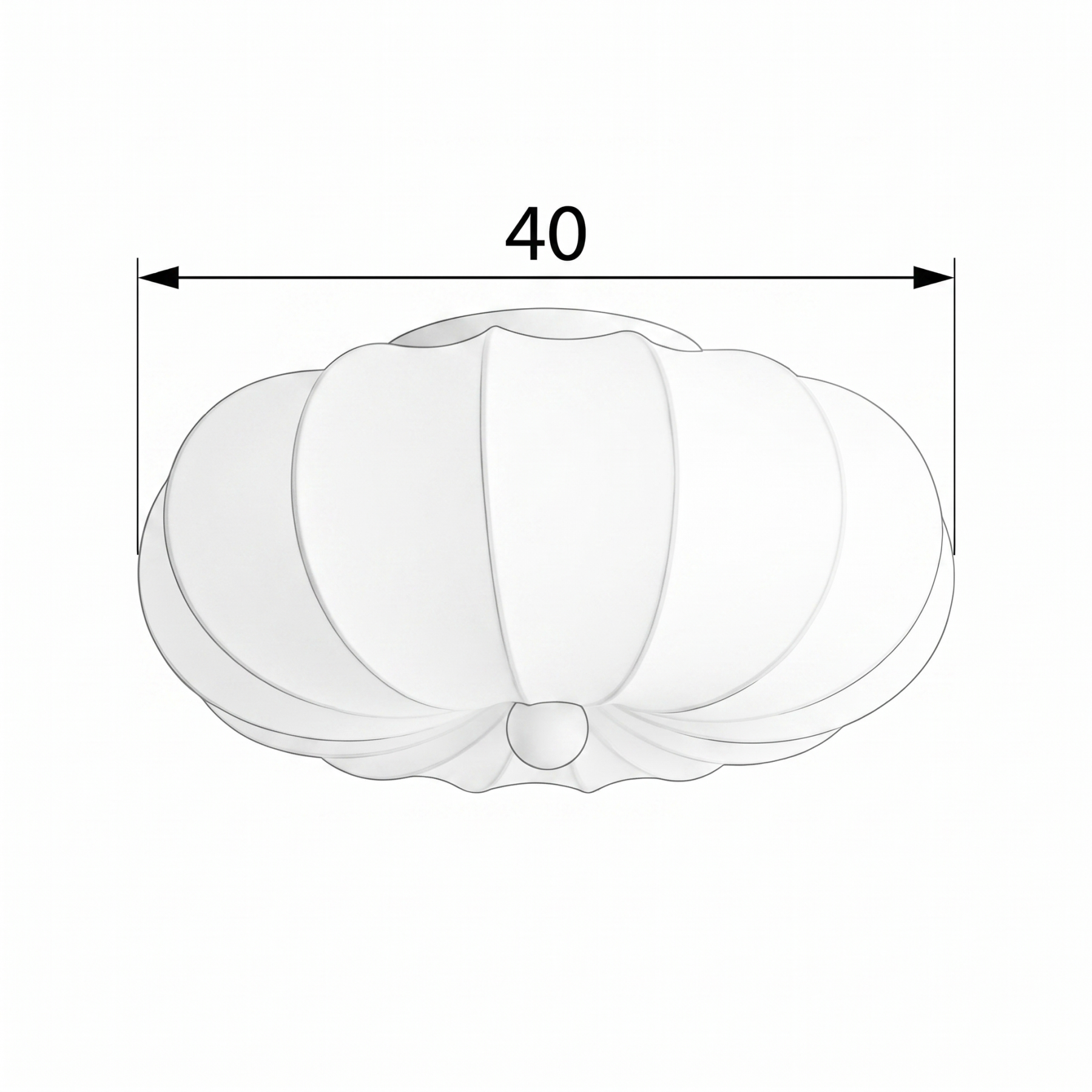 Modern Minimalist Silk Flush Mount Ceiling Light for Bedroom Hallway Balcony