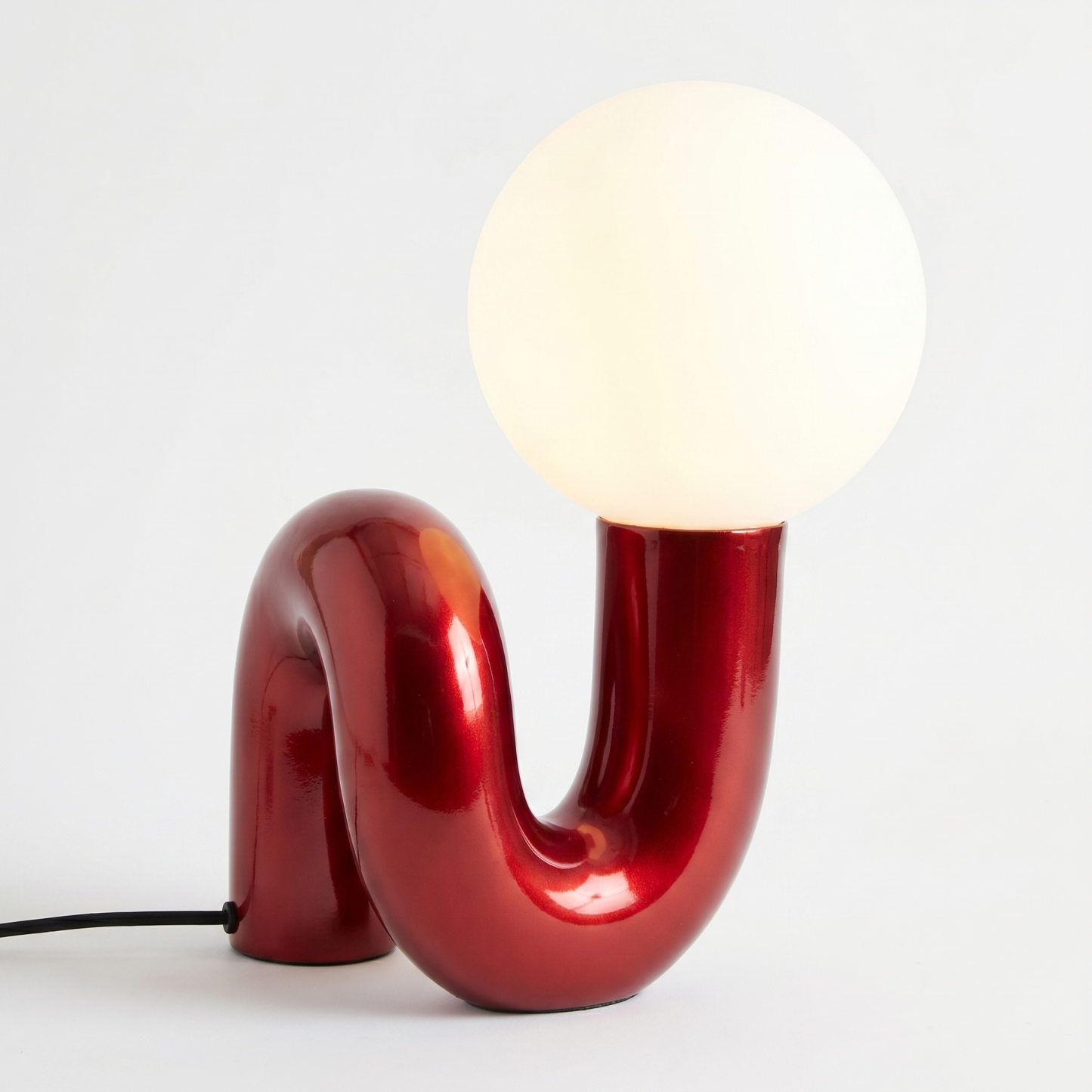 Creative Nordic Spiral Glass Table Lamp for Art Decor Lamp
