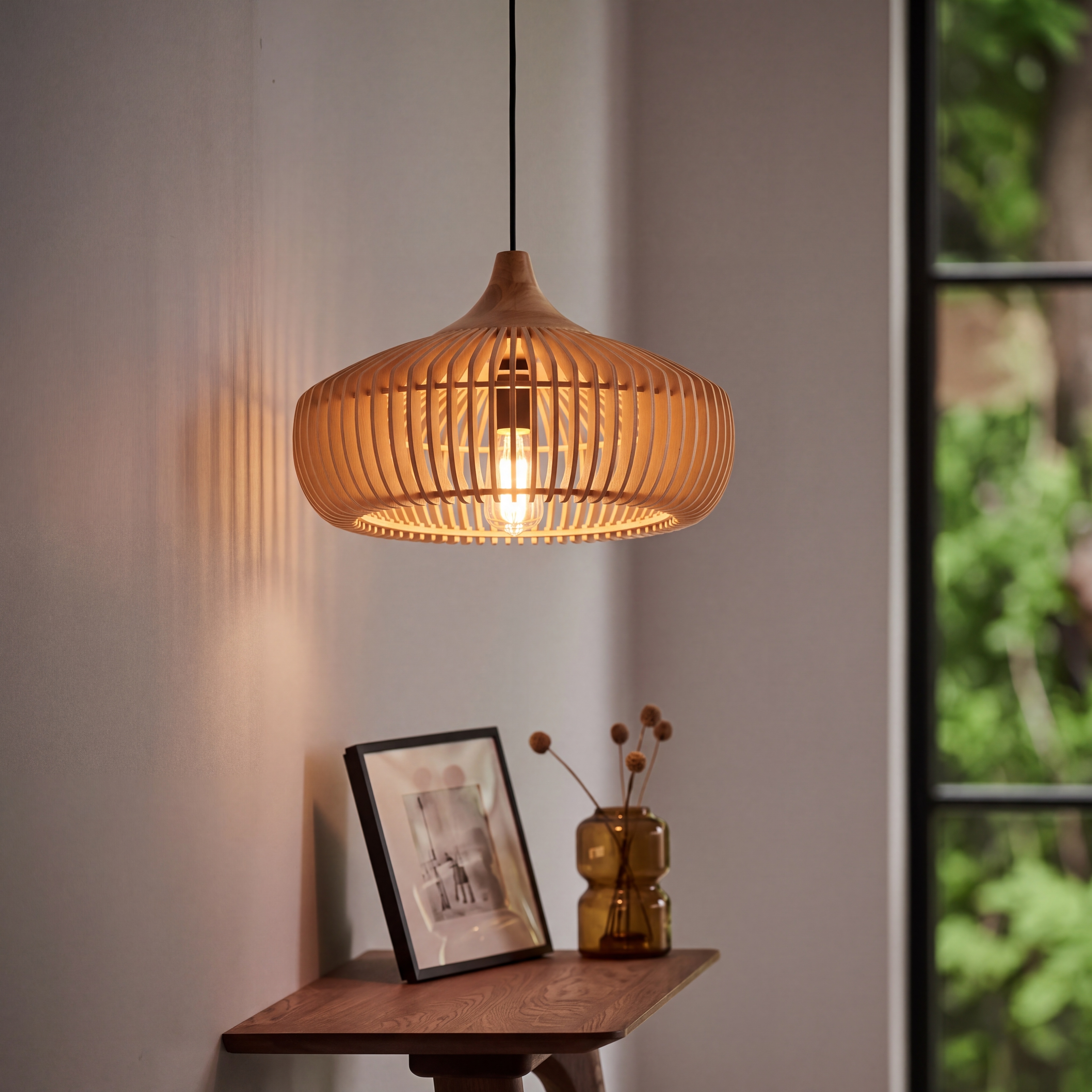Wood Pendant Lights