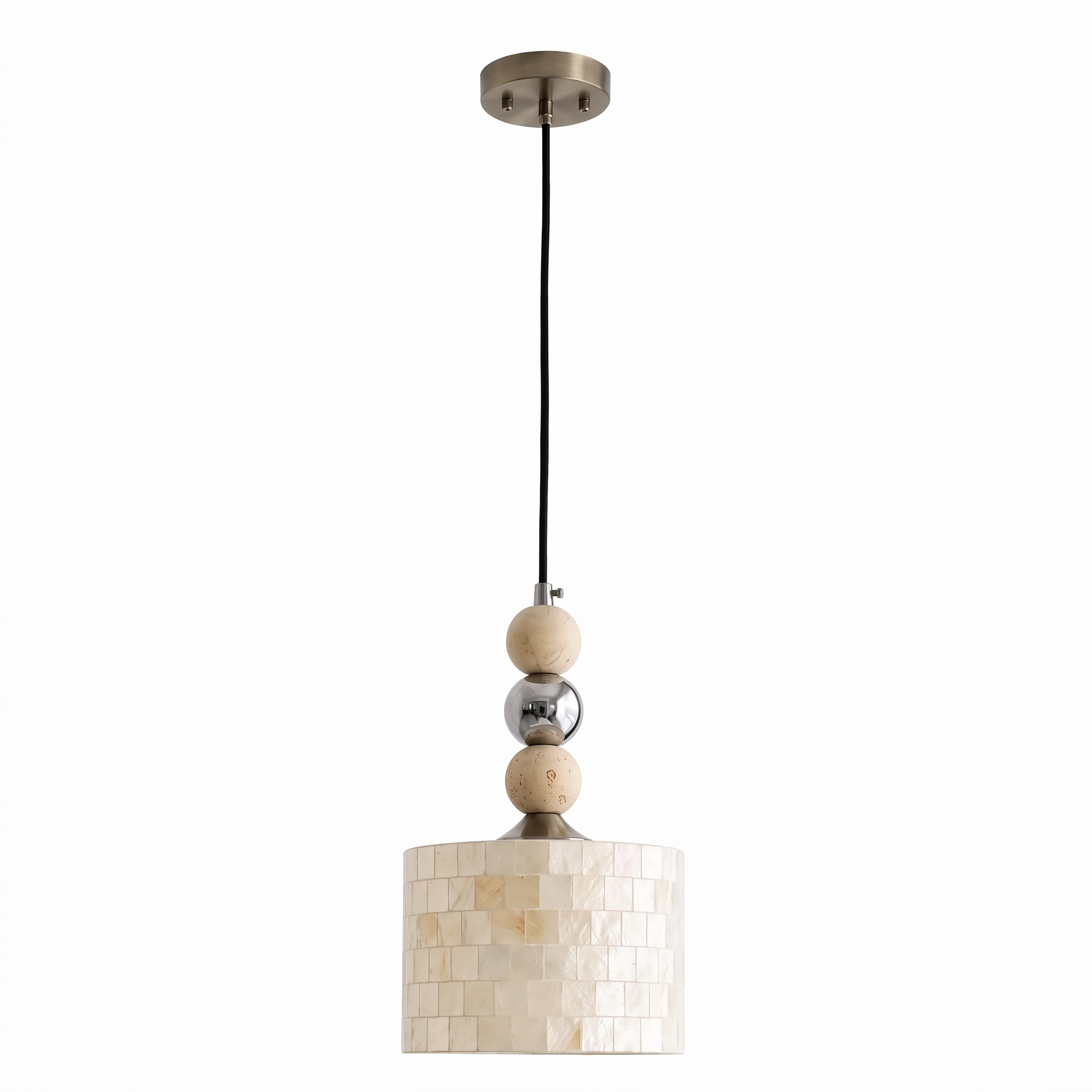 Modern Minimalist Shell-Shaped Pendant Lamps for Bedroom Bedside 