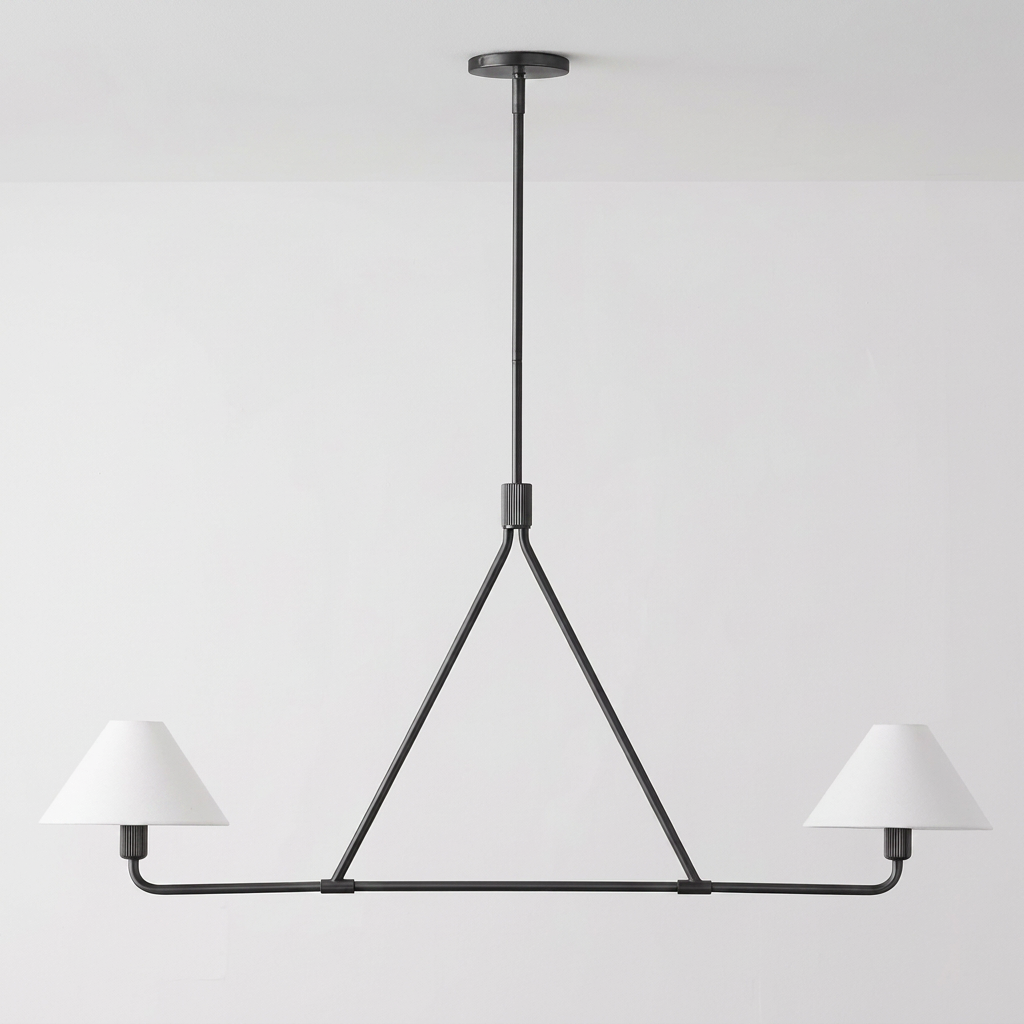 Modern Minimalist Multi Light Chandelier for  Dining Room Living Room