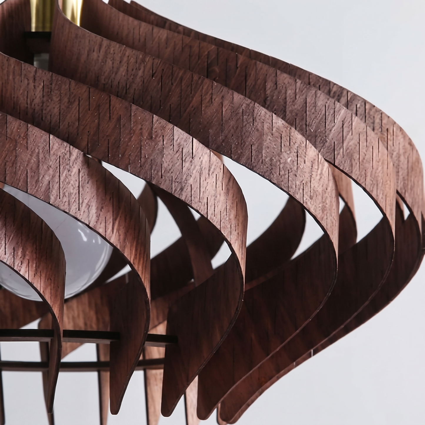 Retro Wooden Pendant Light Japandi Hanging Ceiling Lamp for Dining Room Kitchen Island Living Room