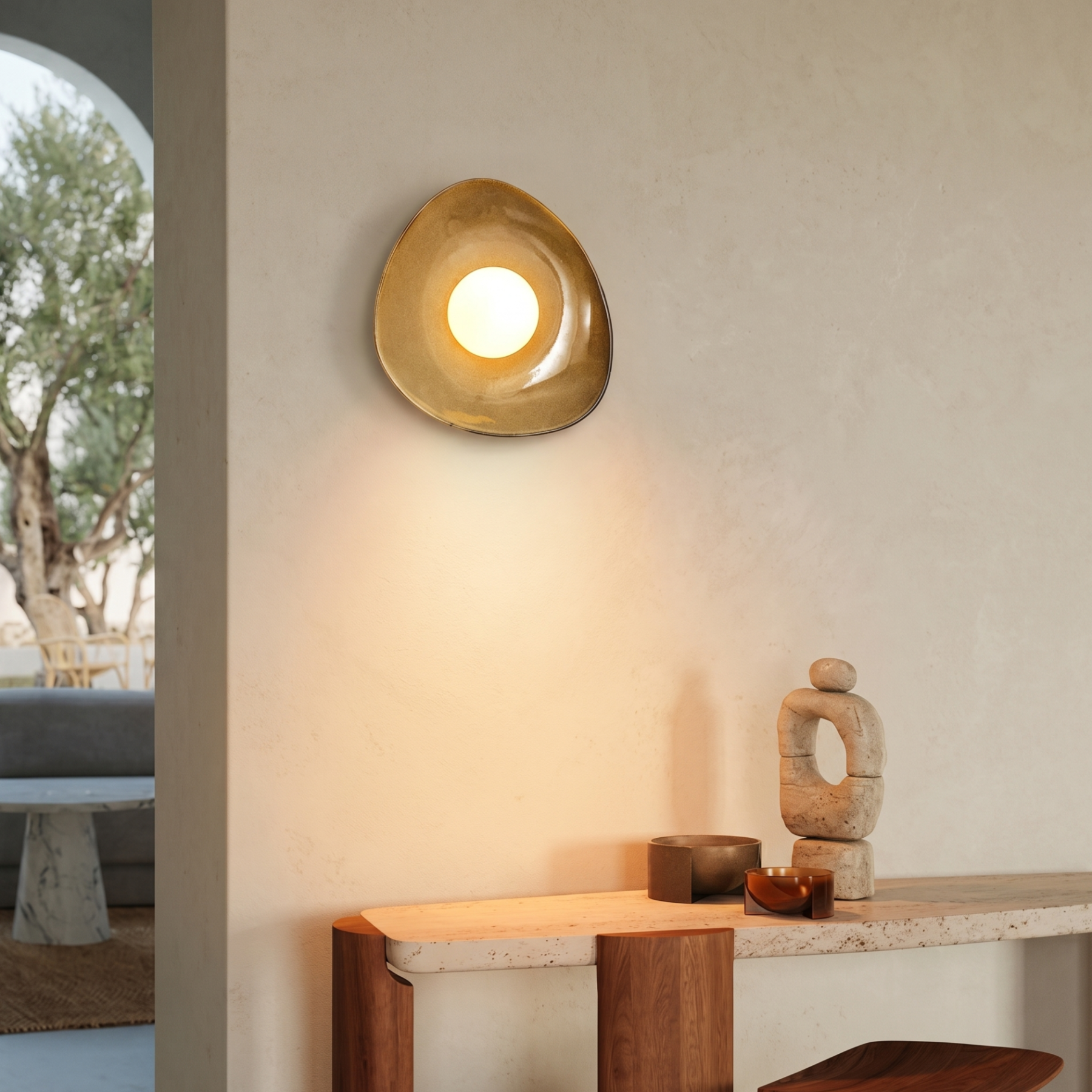 Creative Wall Light for Balcony Corridor and Background Decor