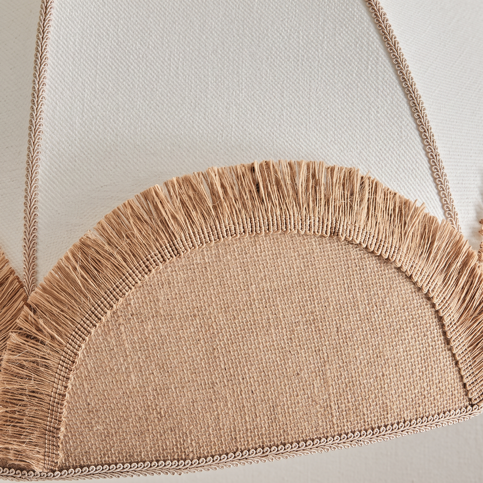 Bohemian Fringe Dome Pendant Light-Nordic Minimalism Hanging Ceiling Lamp for Dining Room Bedroom  Nursery