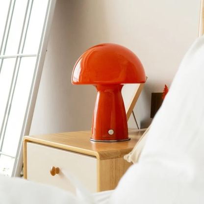 Vintage Bauhaus Mushroom Table Lamp-labpiecesign