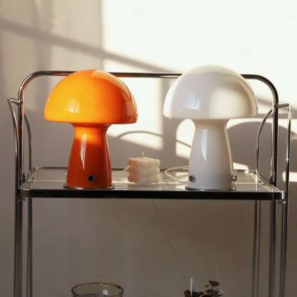 Vintage Bauhaus Mushroom Table Lamp-labpiecesign