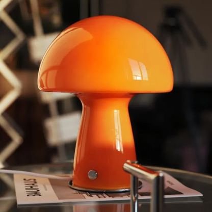 Vintage Bauhaus Mushroom Table Lamp-labpiecesign