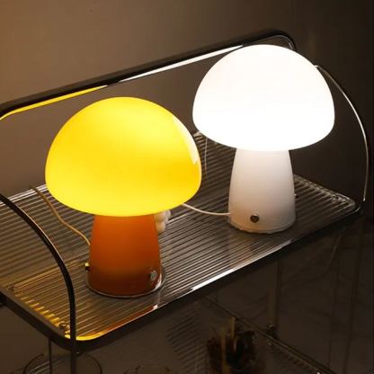 Vintage Bauhaus Mushroom Table Lamp-labpiecesign
