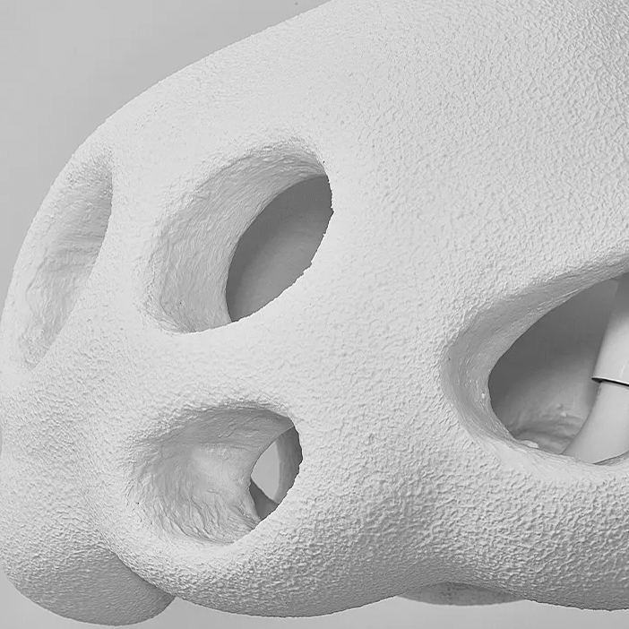 Wabi-sabi style living room simple dining room creative pendant light-labpiecesign