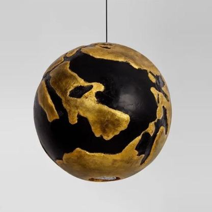 Personalized Art Designer Creative Wabi-sabi Style Earth Pendant Light-labpiecesign