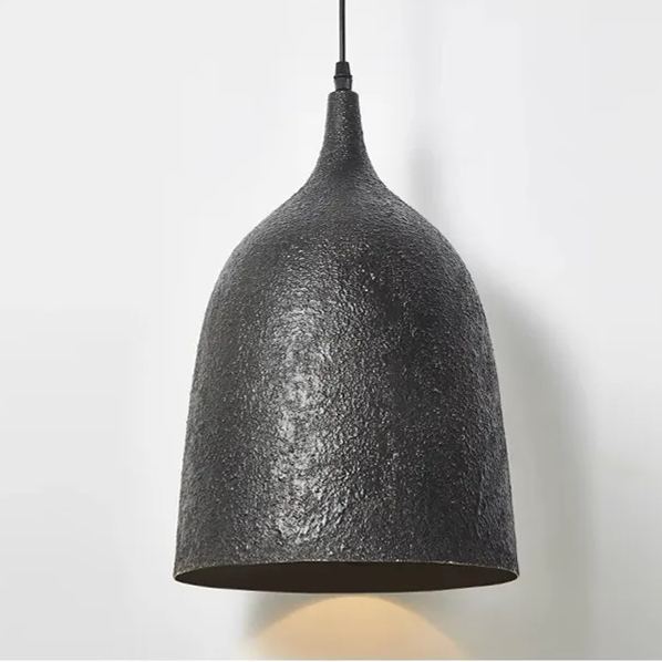 Industrial Style Black Thickened Steel  Retro Metal Pendant Light