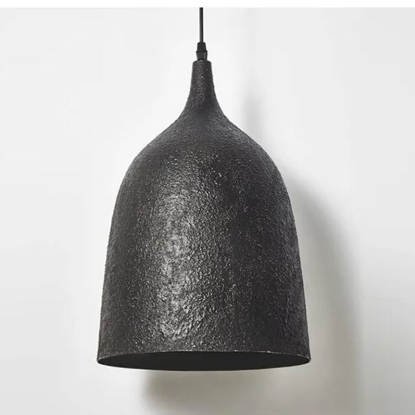 Industrial Style Black Thickened Steel  Retro Metal Pendant Light-labpiecesign