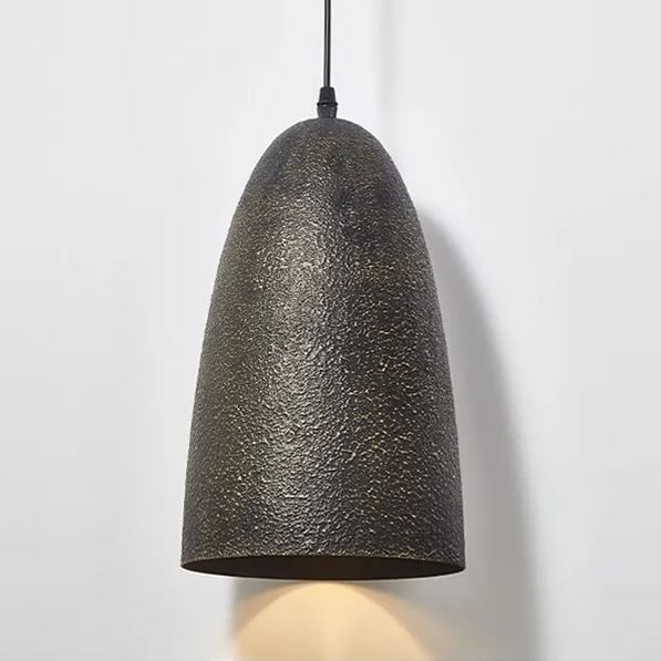 Industrial Style Black Thickened Steel  Retro Metal Pendant Light