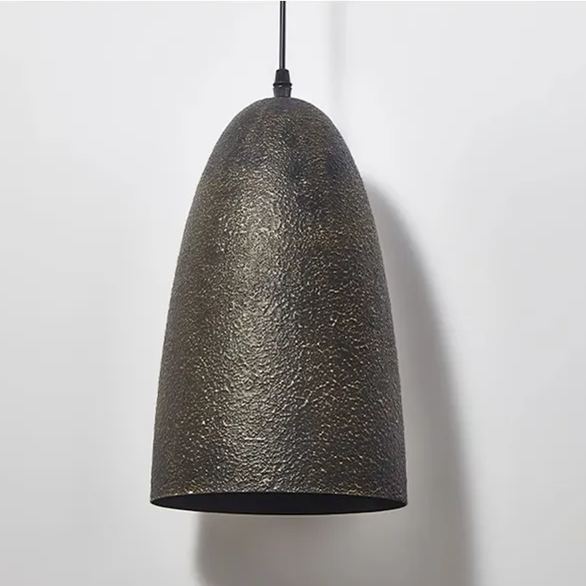 Industrial Style Black Thickened Steel  Retro Metal Pendant Light-labpiecesign