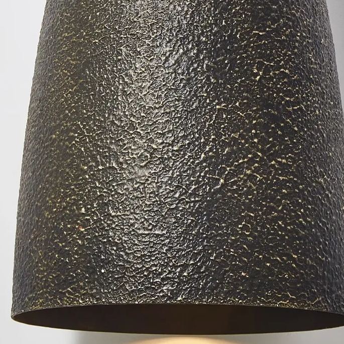 Industrial Style Black Thickened Steel  Retro Metal Pendant Light