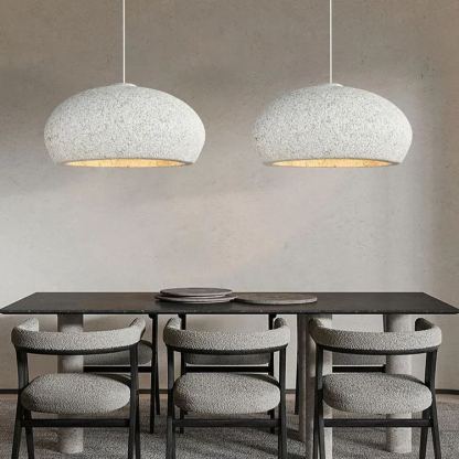 Wabi sabi Style Resin Pendant Lights-labpiecesign