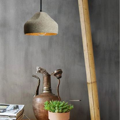 Nordic Nostalgic Industrial Wind Cement Chandelier-labpiecesign