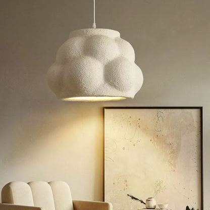 Personalized and Creative Wabi sabi Micro-cement Resin Pendant Light-labpiecesign