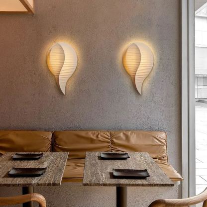 Design wall lamp cream series fabric wall lamp-labpiecesign
