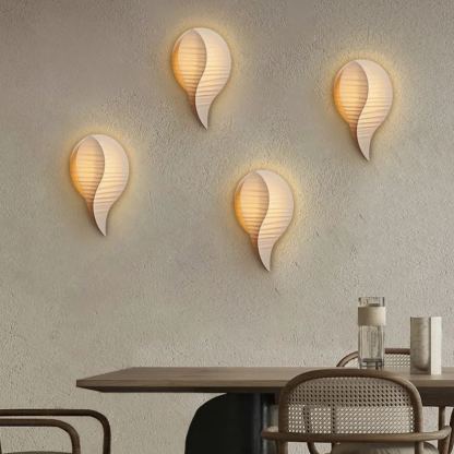 Design wall lamp cream series fabric wall lamp-labpiecesign