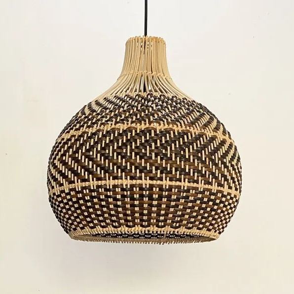 Huntington Beach Rattan Pendant Light