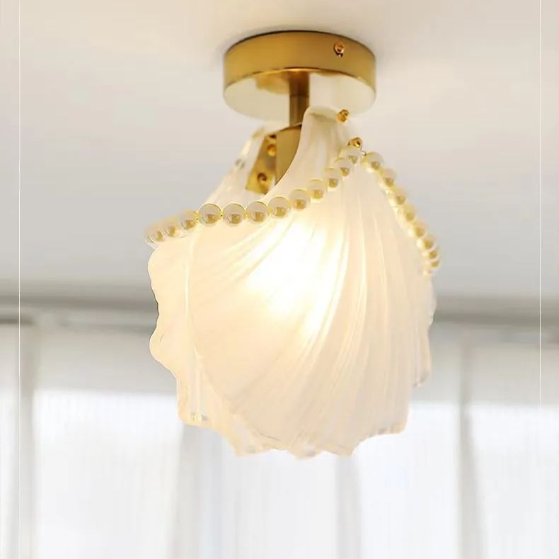 French Light Luxury Aisle Light Full Spectrum Three-color LED Ceiling Light-labpiecesign