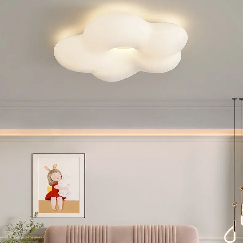 [Copy]Cream Wind Cloud Lamp Bedroom Ceiling Light