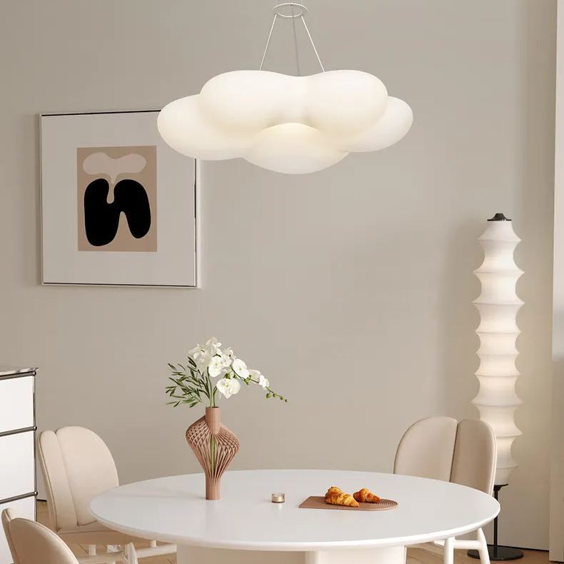 Full spectrum eye protection cloud ceiling lamp cream ins style children's room led ceiling Light-labpiecesign