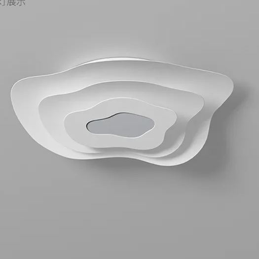 LED creative bedroom lamp modern simple white petal ceiling lamp-labpiecesign