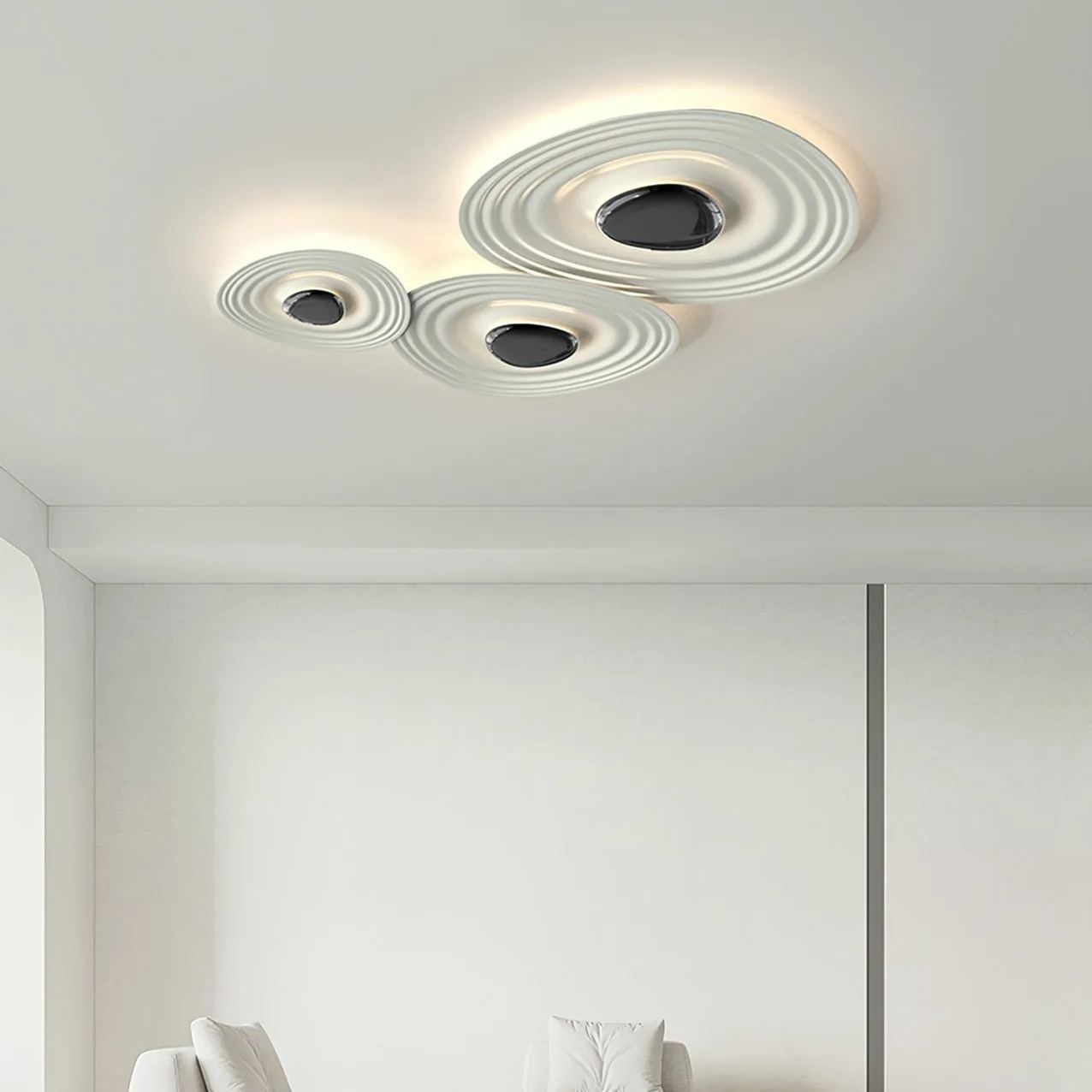 Italian minimalist light luxury personalized living room modern ceiling lamp-labpiecesign