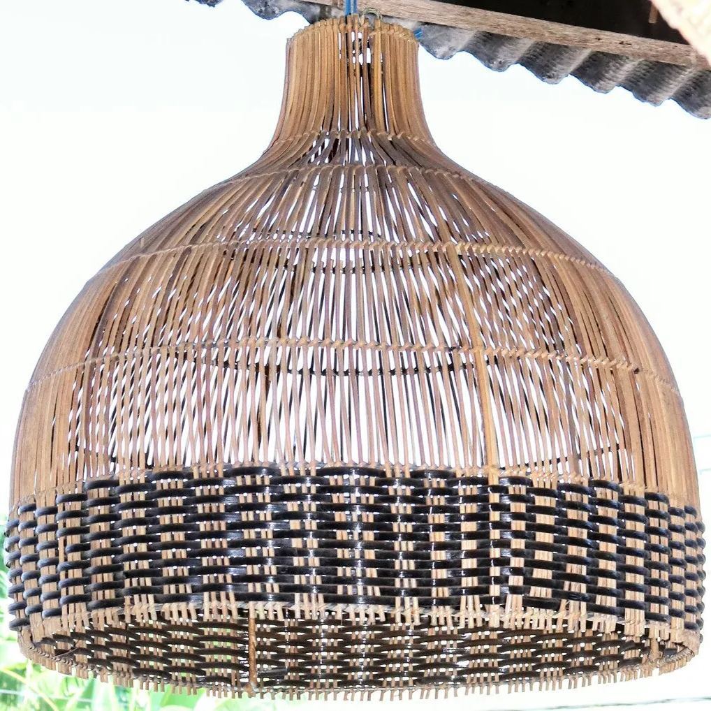 Markle Rattan Pendant Light -labpiecesign