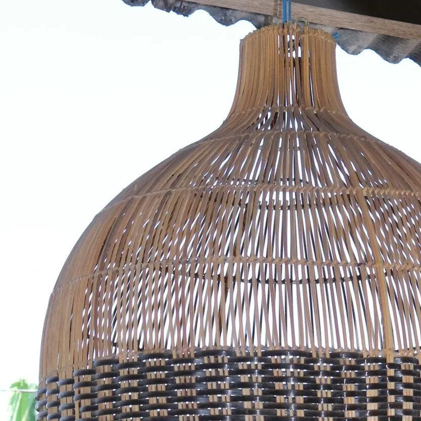 Markle Rattan Pendant Light -labpiecesign