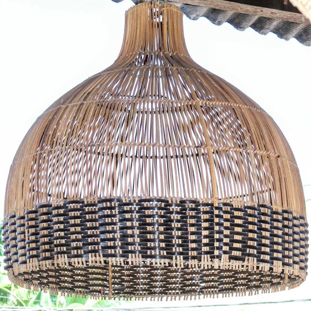 Markle Rattan Pendant Light -labpiecesign