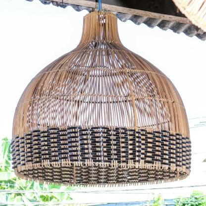 Markle Rattan Pendant Light -labpiecesign