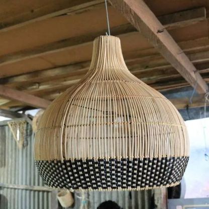 Markle Rattan Pendant Light-labpiecesign