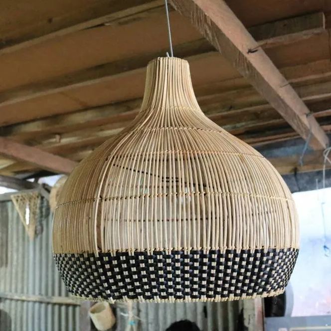 Markle Rattan Pendant Light