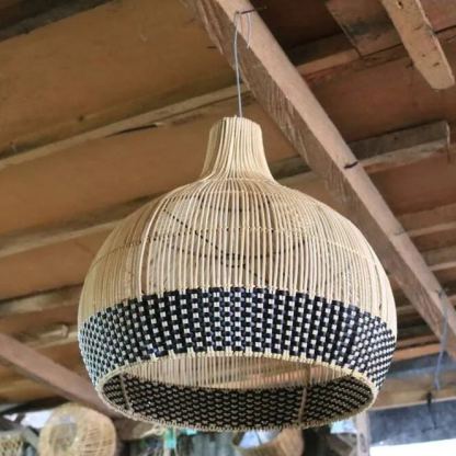 Markle Rattan Pendant Light-labpiecesign