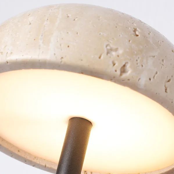 Yellow Cave Stone Wall Lamp Wabi-sabi style bedroom bedside wall lamp -labpiecesign
