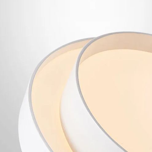 New Modern Simple Geometry LED Bedroom Ceiling Light-labpiecesign