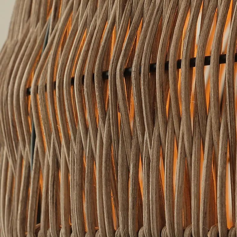 Boho Style Rattan pendant light for restaurant-labpiecesign