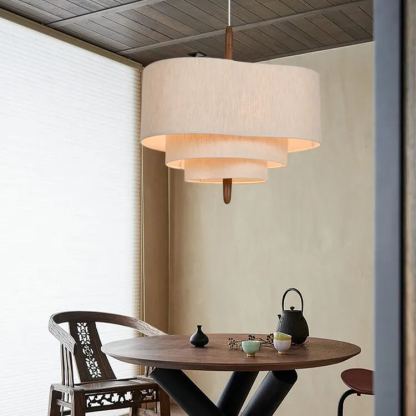 French medieval style fabric chandelier-labpiecesign