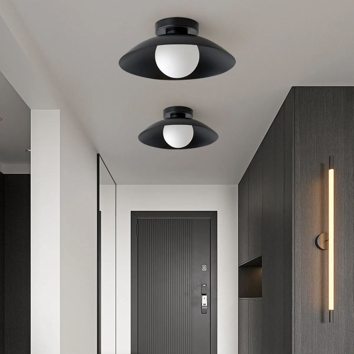 Medieval Cream Style Creative Warm Simple Modern Balcony Ceiling Lamp-labpiecesign